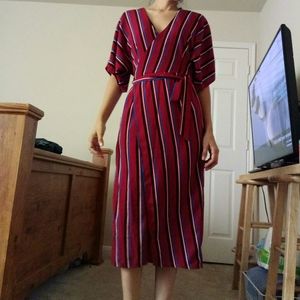 Wrap Midi dress